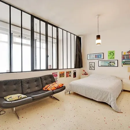 Spacious Vintage Duplex Flat - Gare Du Nord Apartmán Paříž