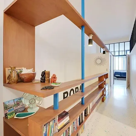 Apartmán Spacious Vintage Duplex Flat - Gare Du Nord Paříž