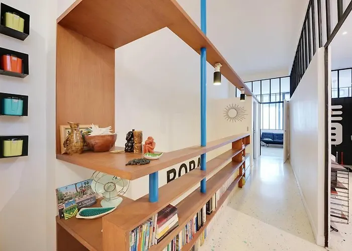 Apartmán Spacious Vintage Duplex Flat - Gare Du Nord Paříž